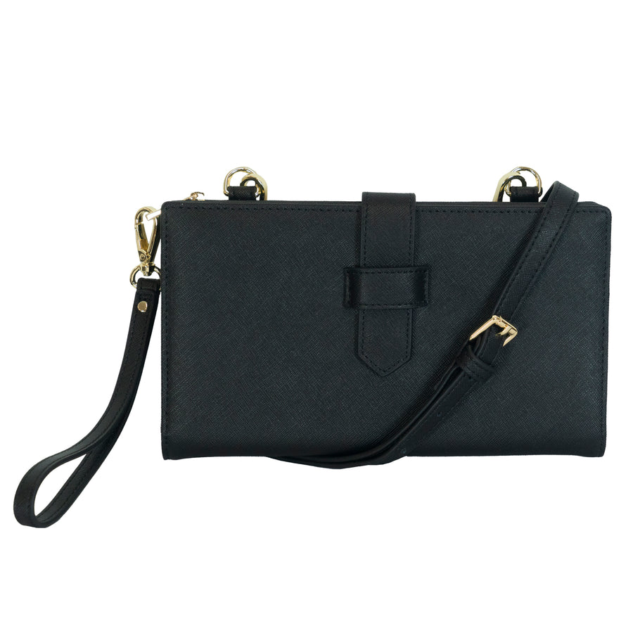 Lyra Travel Clutch - Black