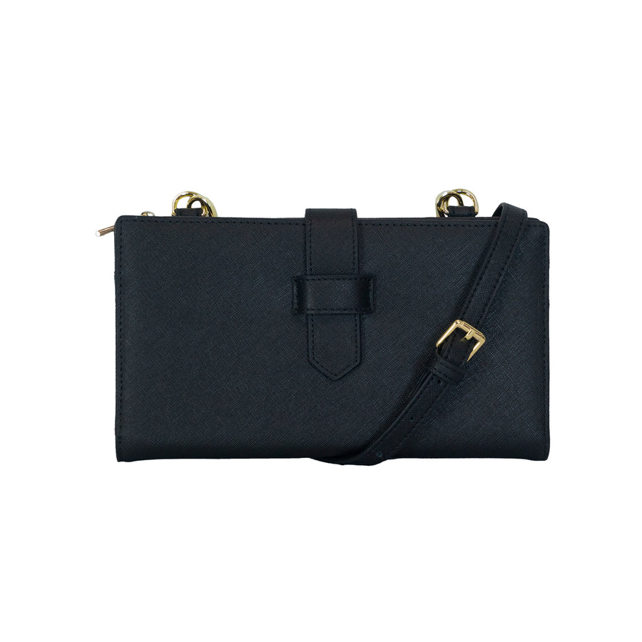 Lyra Travel Clutch - Black