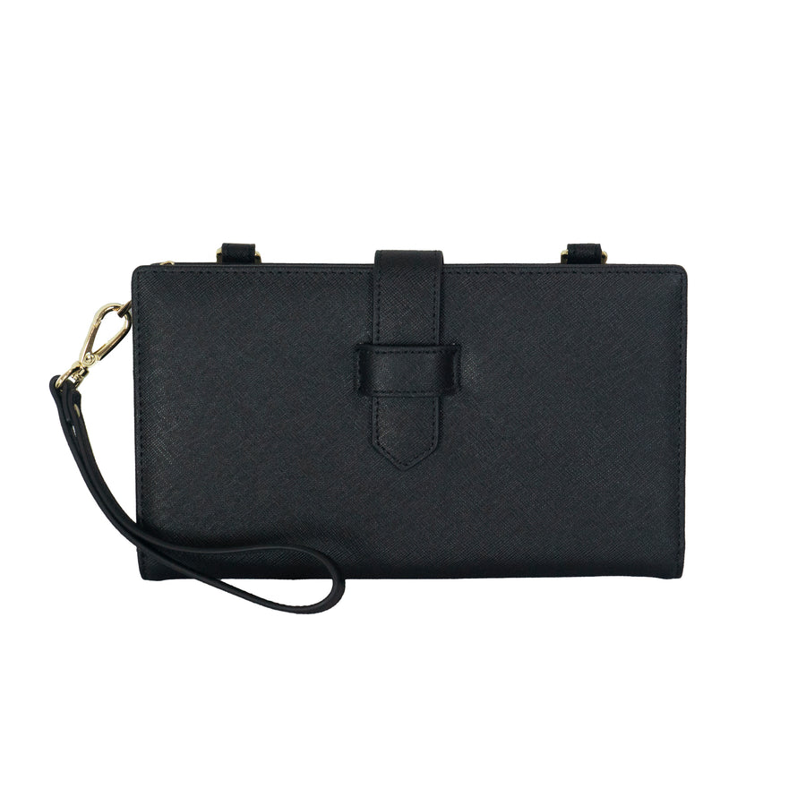 Lyra Travel Clutch - Black