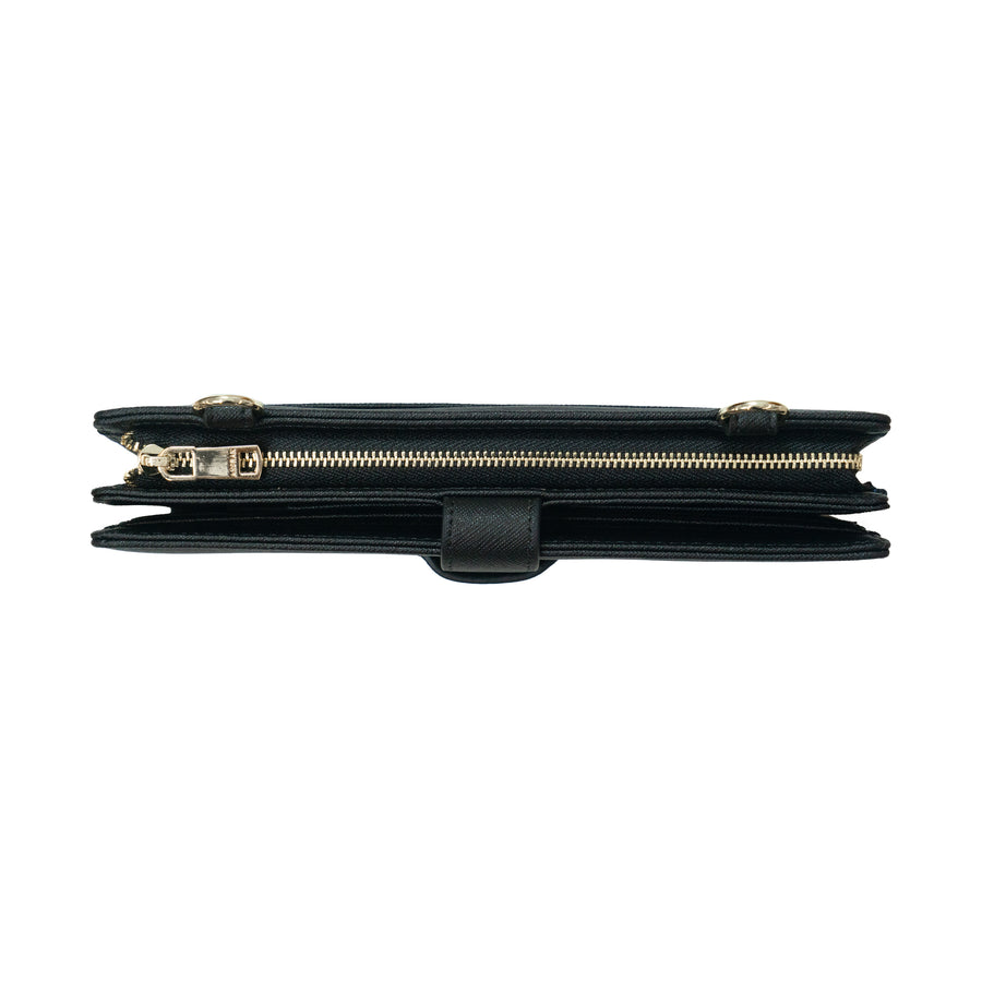 Lyra Travel Clutch - Black